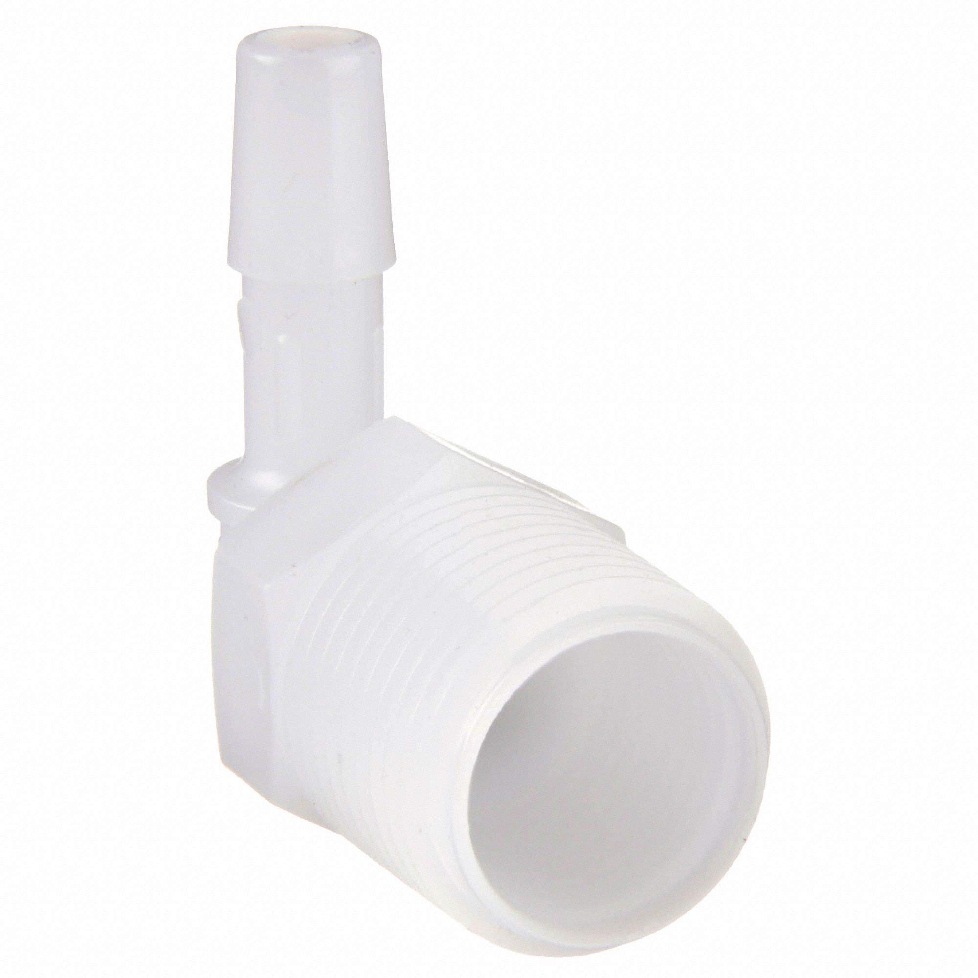 Eldon James Barbed Elbow, 90(Deg), Polypropylene, 1/8