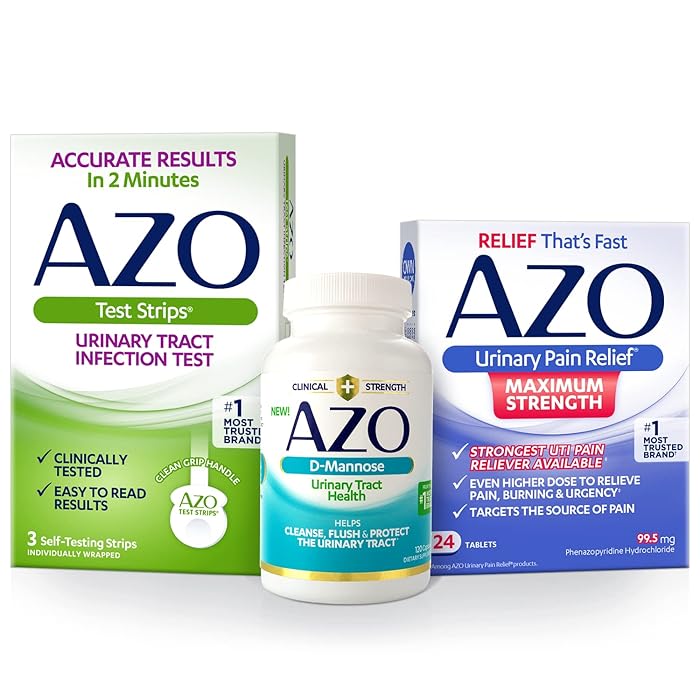 Buy AZO Urinary Pain Relief Maximum Strength (24 Count) + Urinary Tract