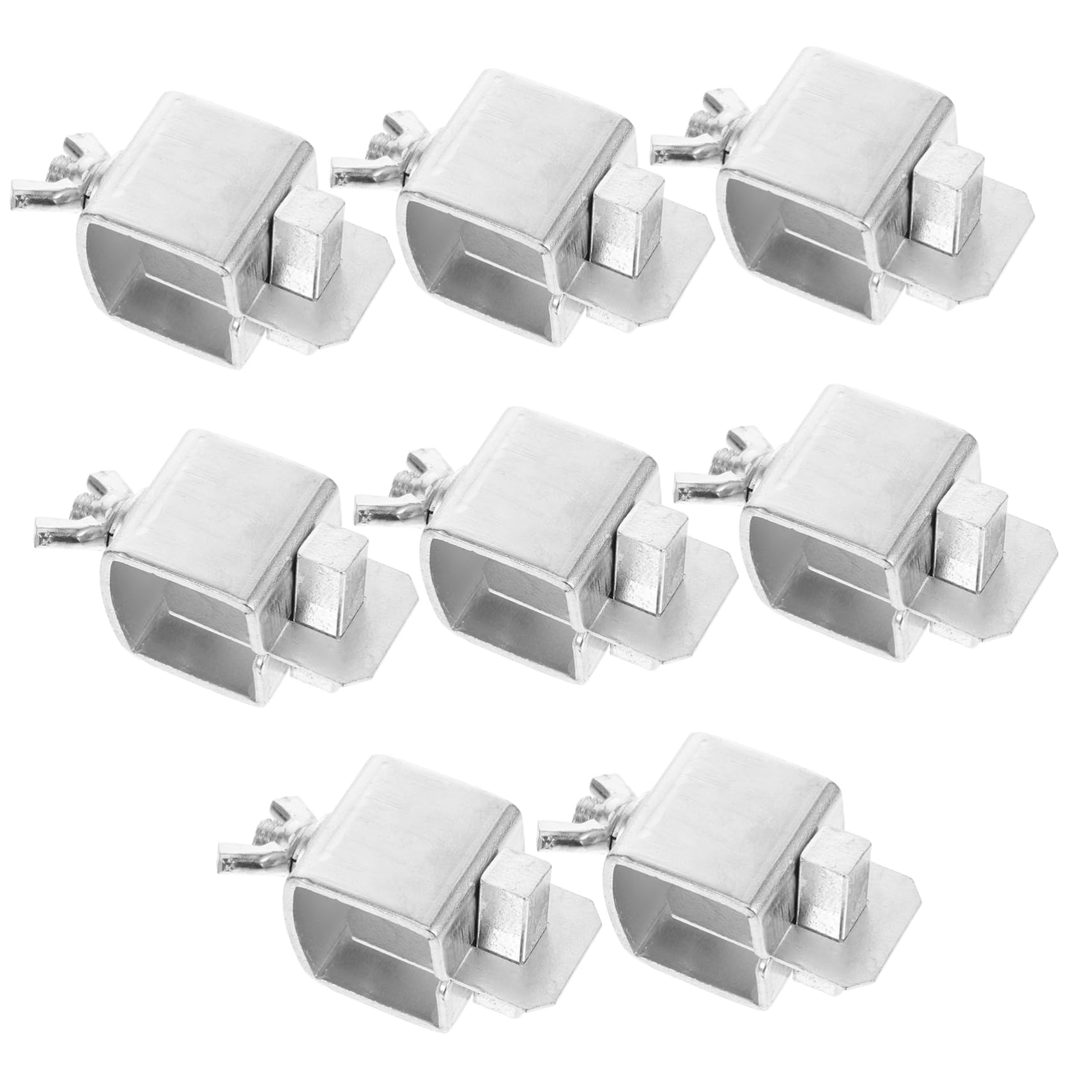SOLUSTRE 8pcs Welding Accessories Silver Clamps for Car Door Carbon Steel Car Accessories for Clip for Car Door