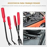 Vista 3 de GOOACC - 238 piezas de herramienta para retiro de molduras, juego de clips de retención de parachoques automático, herramienta de extracción