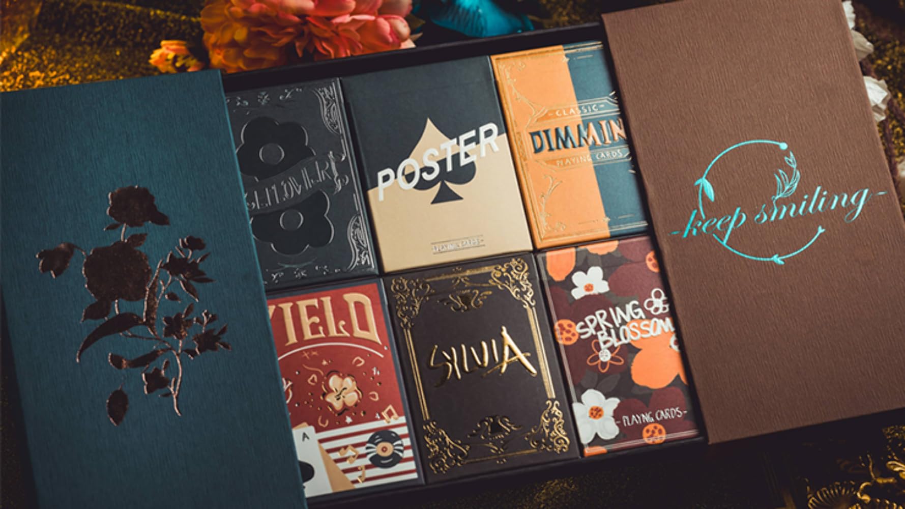 Murphy's Magic Supplies, Inc. Zachowaj uśmiechnięte karty do gry zestaw kolekcjonerski