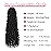 Leeven 7 Packs Faux Locs With Curly Ends 18 Inch Pre-looped Goddess Locs Crochet Hair 84 Strands Natural Black Crochet Bohemian Soft Locs Braiding Hair Extensions With Curls for Women 1B