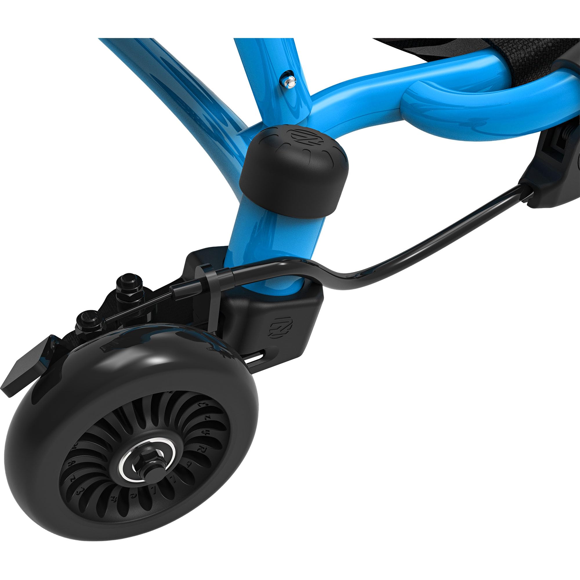 EzyRoller Drifter X Trike Fun Fahrzeug Funfahrzeug Dreirad Kinderfahrzeug Scooter Tretfahrzeug | 4-14+ Jahre (blau)