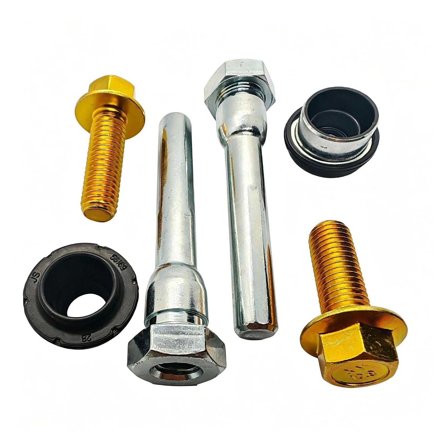 19138299 18K1520 Disc Brake Caliper Guide Pin Kit with Guide Pin, Bolt and Dust Boot