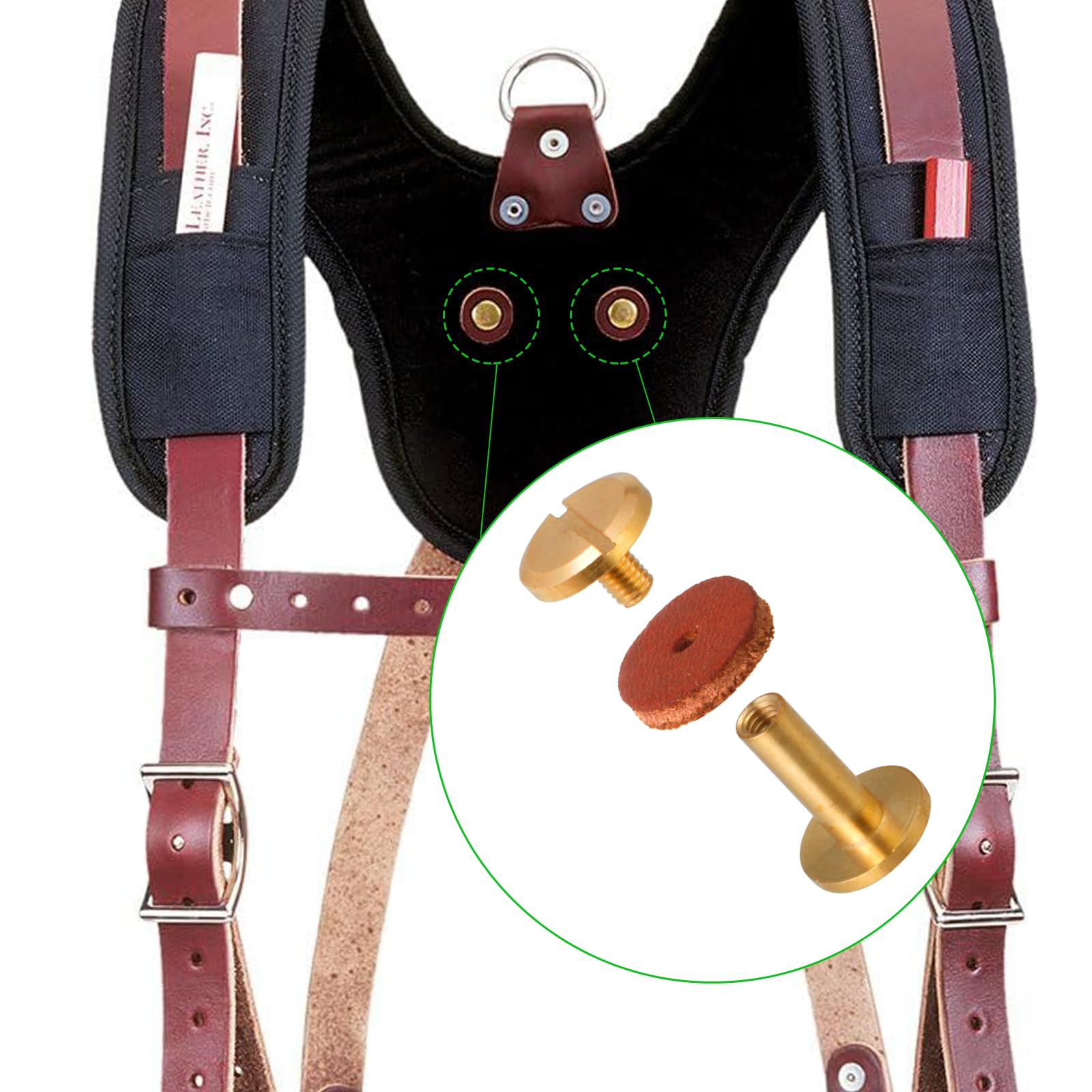 Belt Loop Occidental Hip Pads Suspender Attachment Kit 5009K