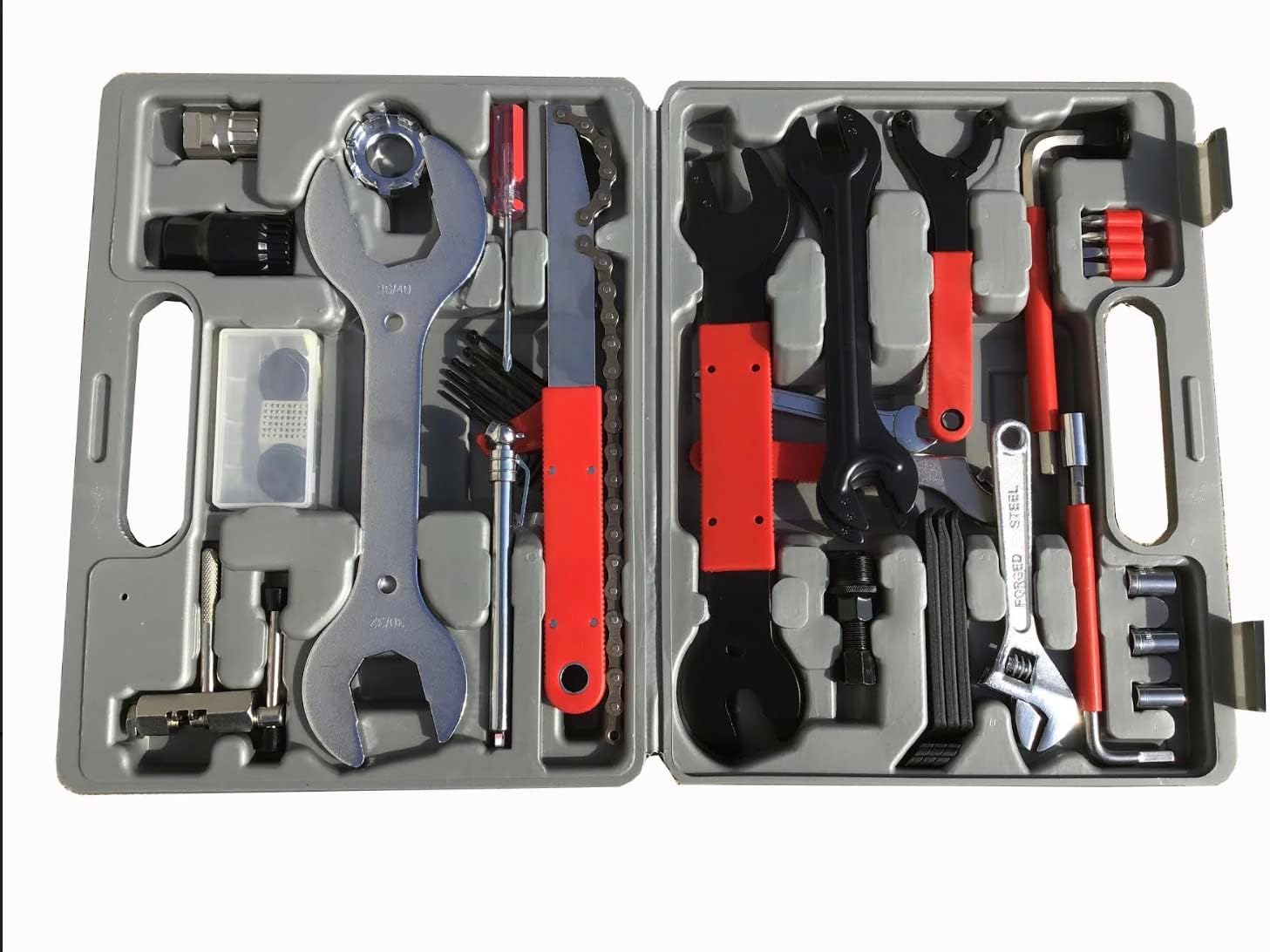 Universal Home Mechanic's Bike Bicycle Tool Kit Set with Case 44pcs!