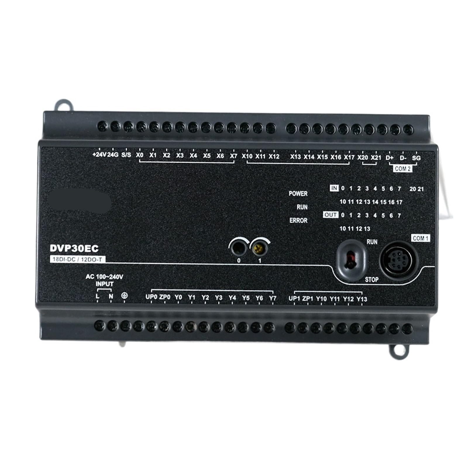 Contrôleur programmable DVP30EC00R3 résout les pannes de relais industriels