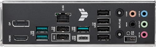 ASUS TUF Gaming B650E-PLUS WiFi AMD B650 ATX Motherboard, 12+2+1 80A DrMOS Power Stages, DDR5, PCIe 5.0 Ready, 3X M.2, Wi-Fi 6E, 2.5Gb LAN, DisplayPort, HDMI™, USB Type-C, BIOS Flashback, Aura Sync - 8