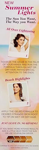 Miniatura 5 de Kit iluminador para cabello LOreal Paris Luces de verano de rubio oscuro a rubio claro 02 34oz paquete de de 1