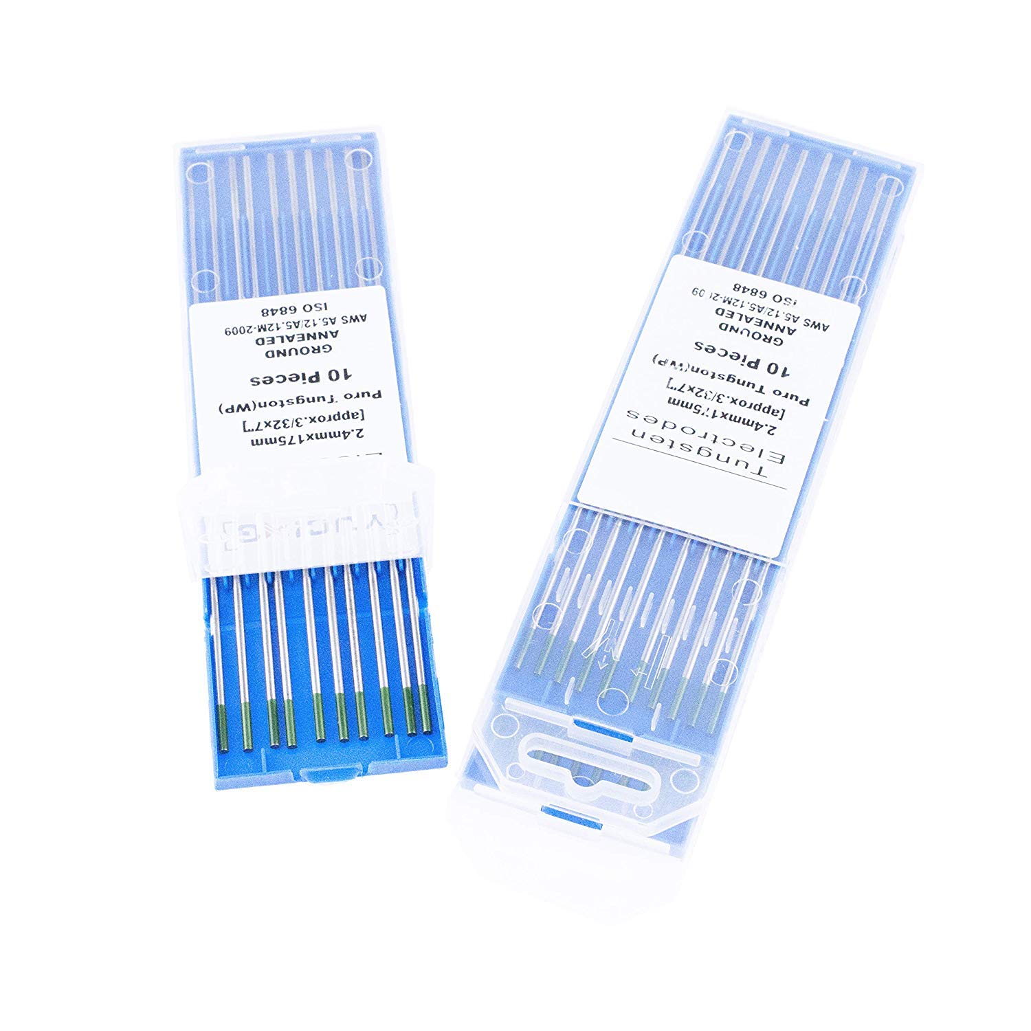 SenTECH TIG elektrody wolframowe WP (zielone) 1,0 x 175 mm po 10 sztuk w opakowaniu