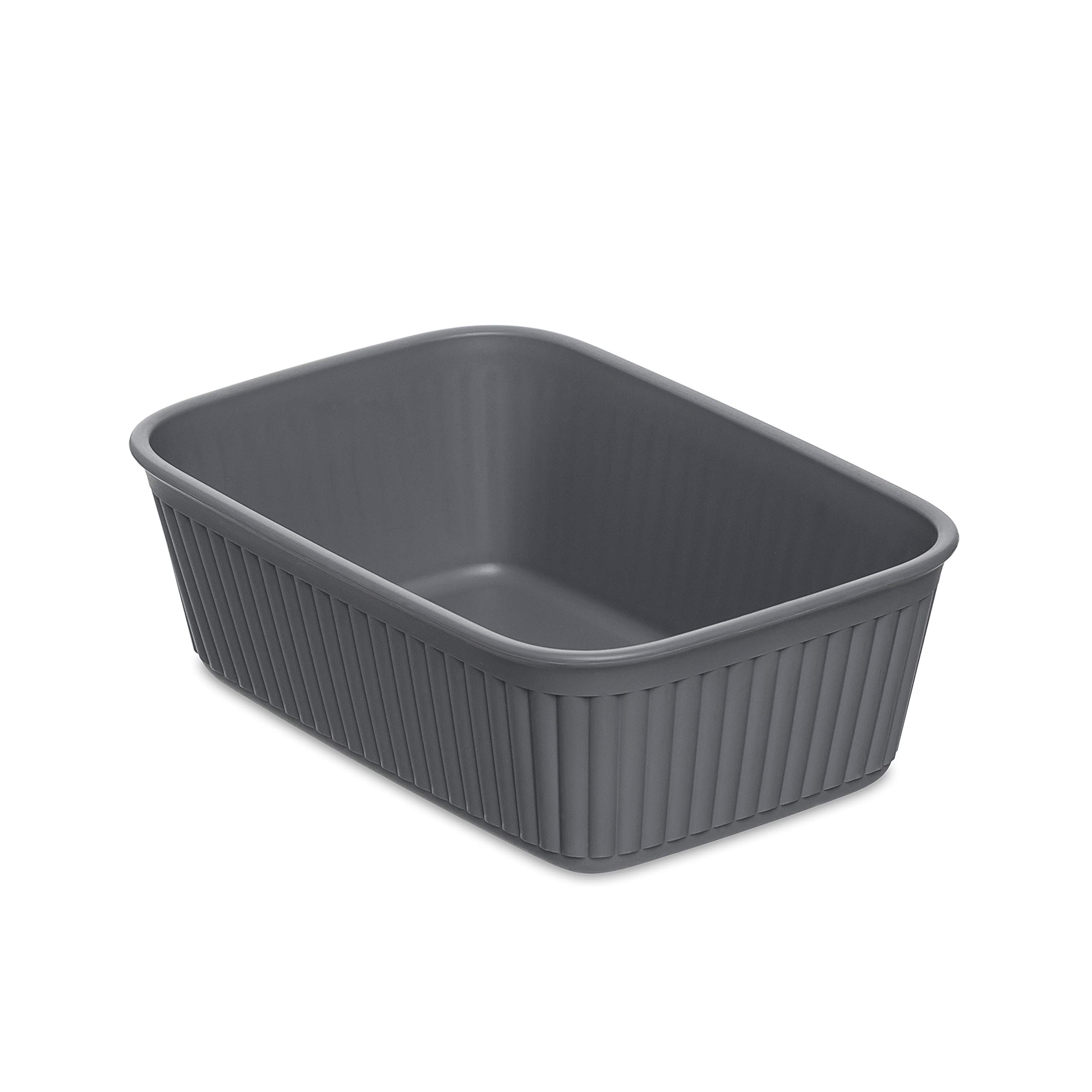 Tatay Drawer Organiser A6 Baobab, Polypropylene, BPA free, Grey. Measures 11,3 x 17 x 5,6 cm
