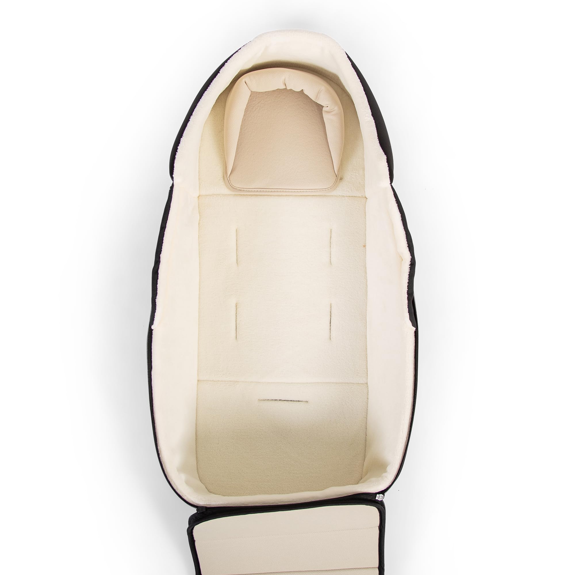 Red Kite Snuggo - Coprisedile universale da viaggio, colore: nero e crema