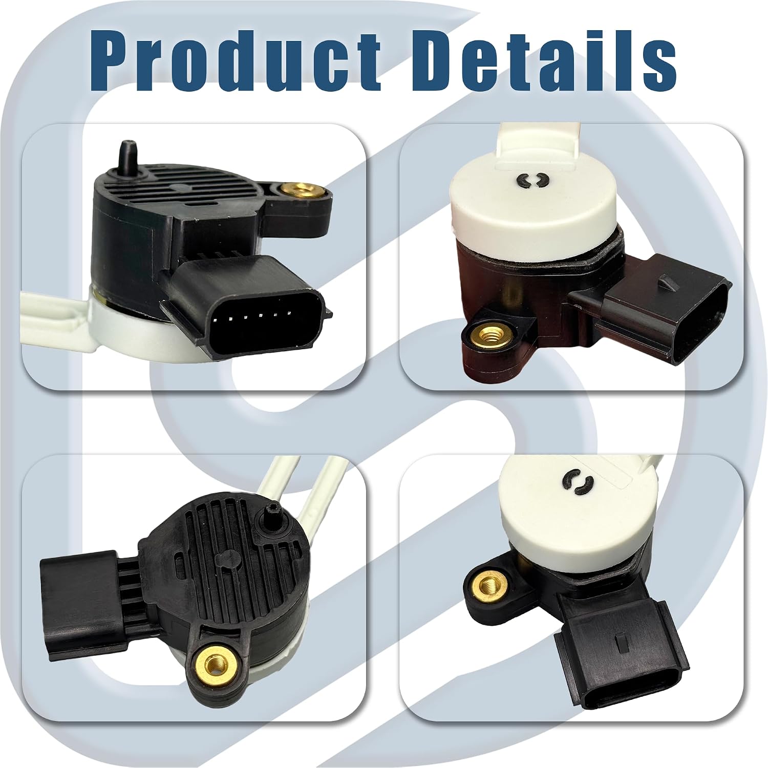Brake Pedal Position Sensor- Compatible with Buick, Cadillac, Chevrolet,GMC Models -Replaces Part Numbers 13583369,13597422, SLS-568, V33-73-0097, 5S13789, S42072, SL1118, SBA1298, 1802-512986