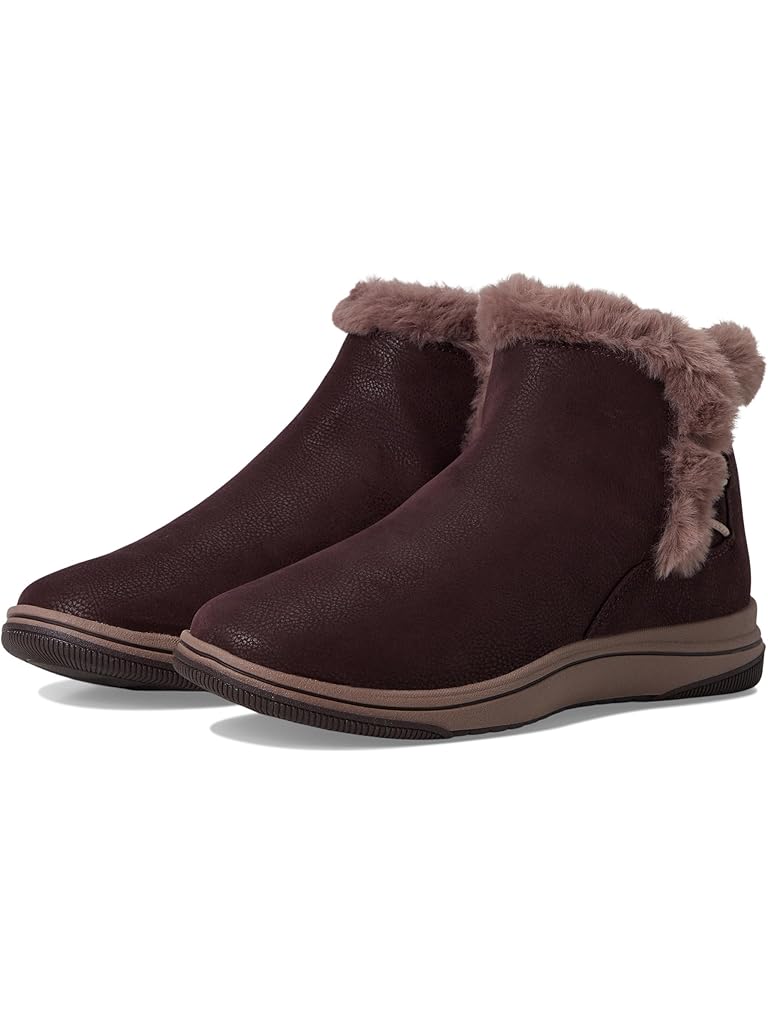 Purple Clarks Breeze Fur