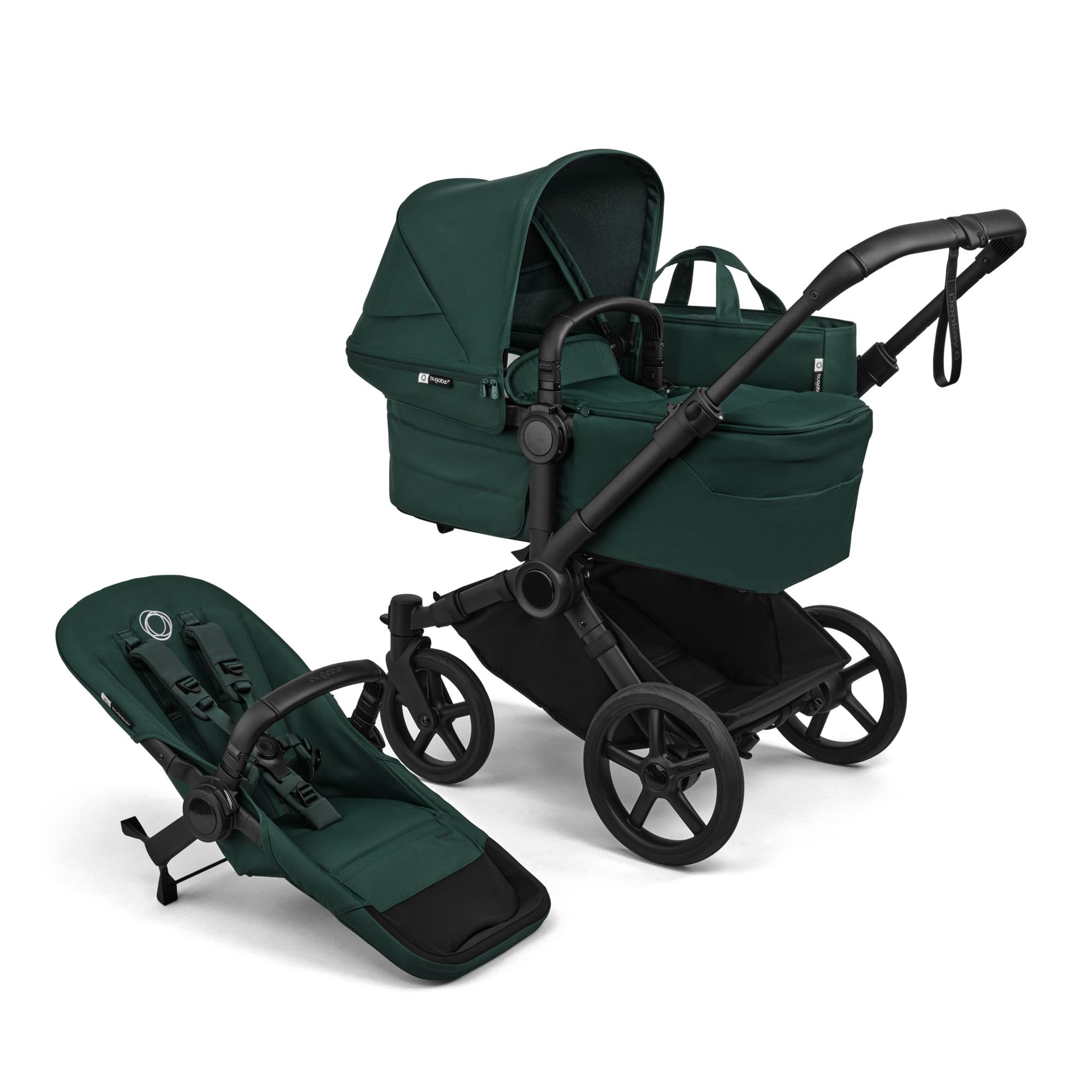 Bugaboo Geschwisterkinderwagen Fern Green