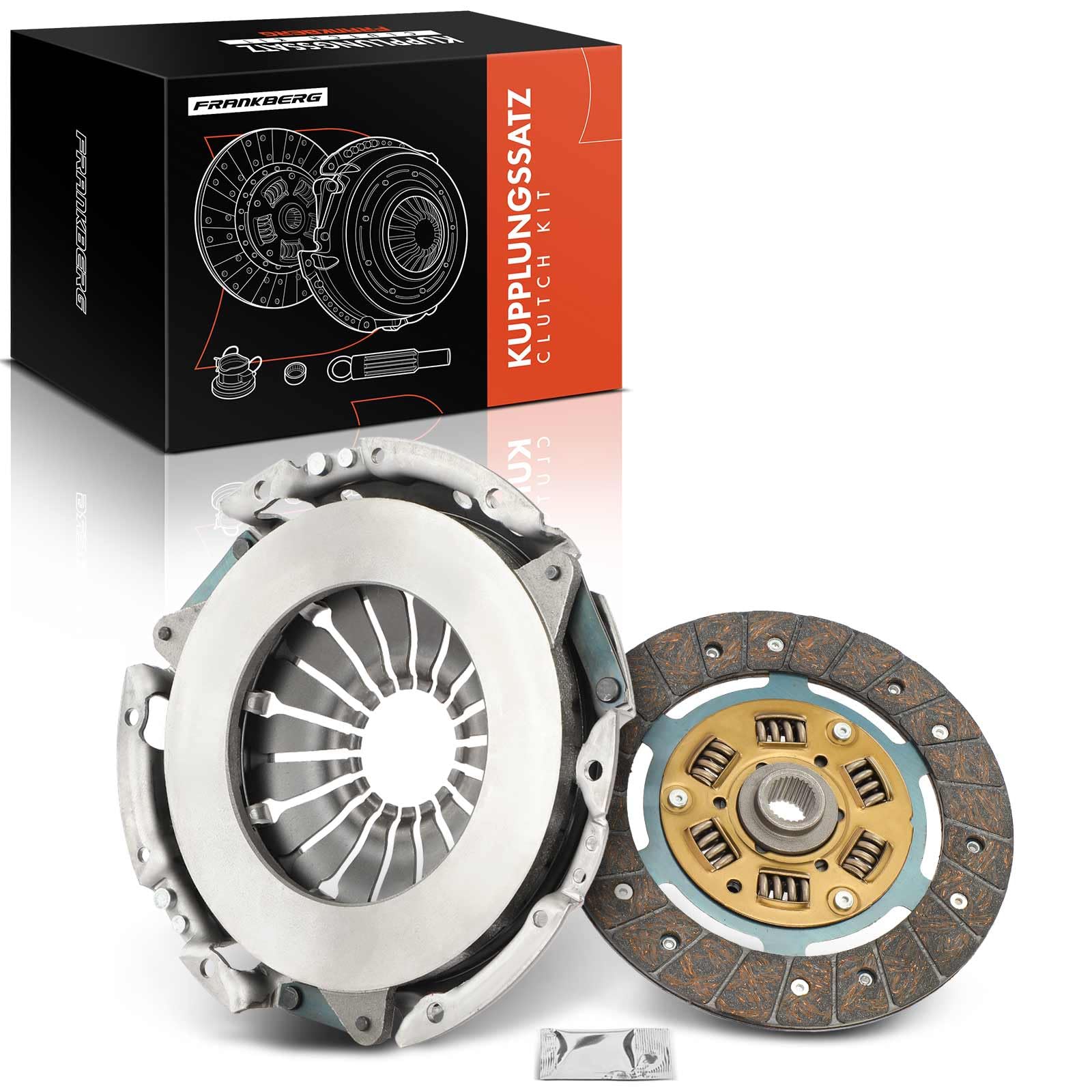 Frankberg Kit de embrague con grasa sintética 7701476973 | Compatible con: Logan MCV KS, Logan I LS, Clio III Grandtour KR0/1, K.a.n.g.o.o Express FW0/1