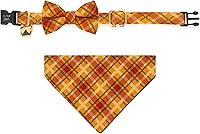 Vista 16 de Ultra Joys Collar de gato con campanas - Collar separable para gatitos y gatos - Seta pequeña