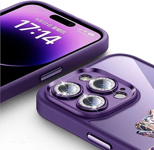 Miniatura 4 de Fairy Rose - Funda para iPhone 14131211 Pro Max (morado, para iPhone 14 Pro Max)
