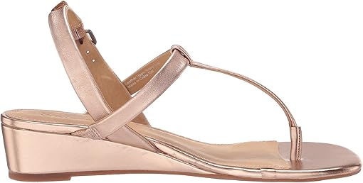 Rose Gold Metallic Leather