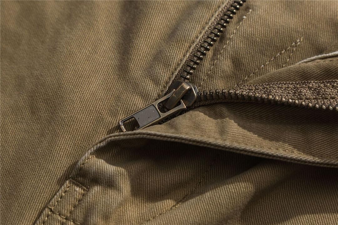 Męskie bawełniane wojskowe joggery taktyczne spodnie z paskiem spodnie cargo spodnie