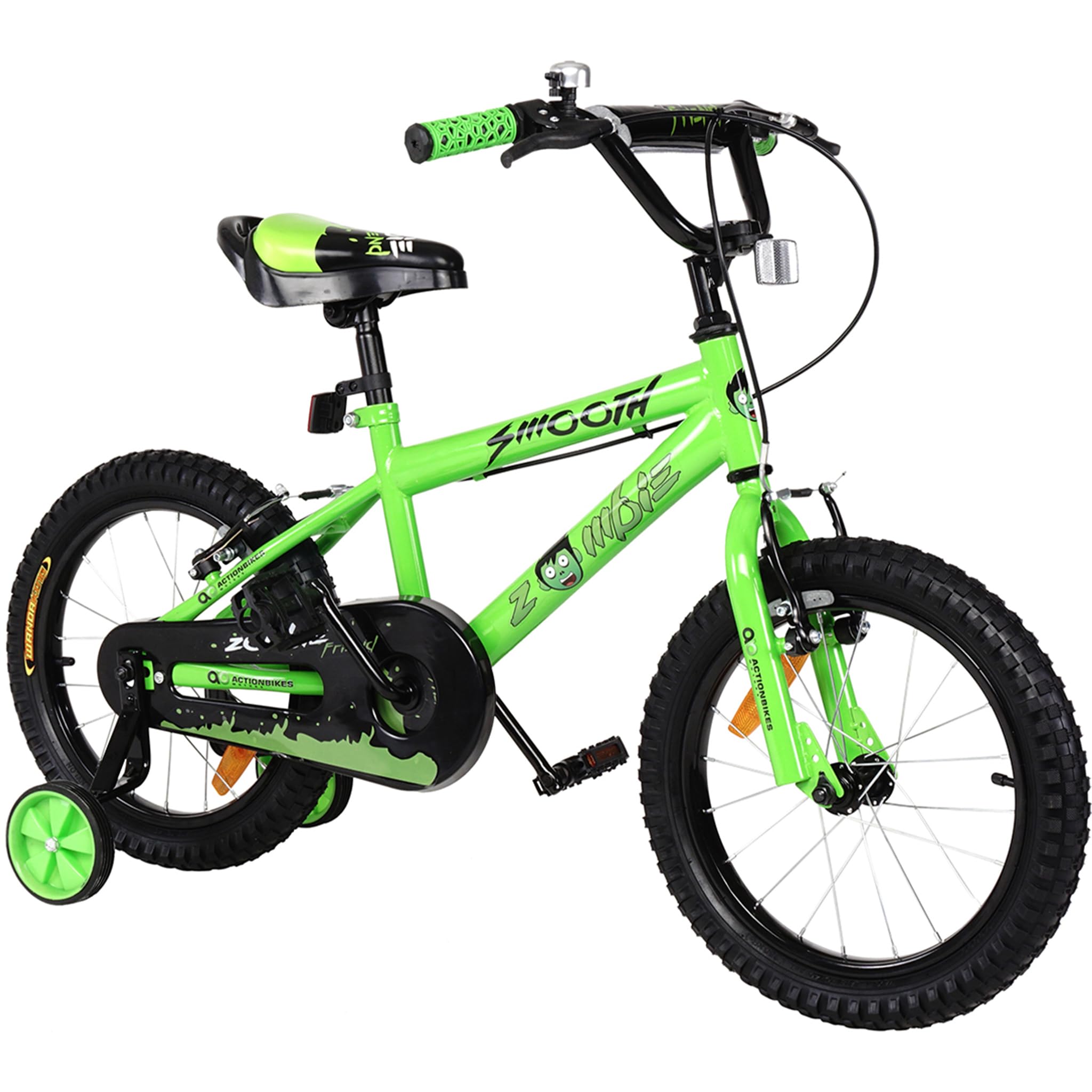 Action Bikes Zombie Vélo pour Enfant à partir de 3–9 Ans 12 16 20 "Vert Enfants Fille garçon Vélo
