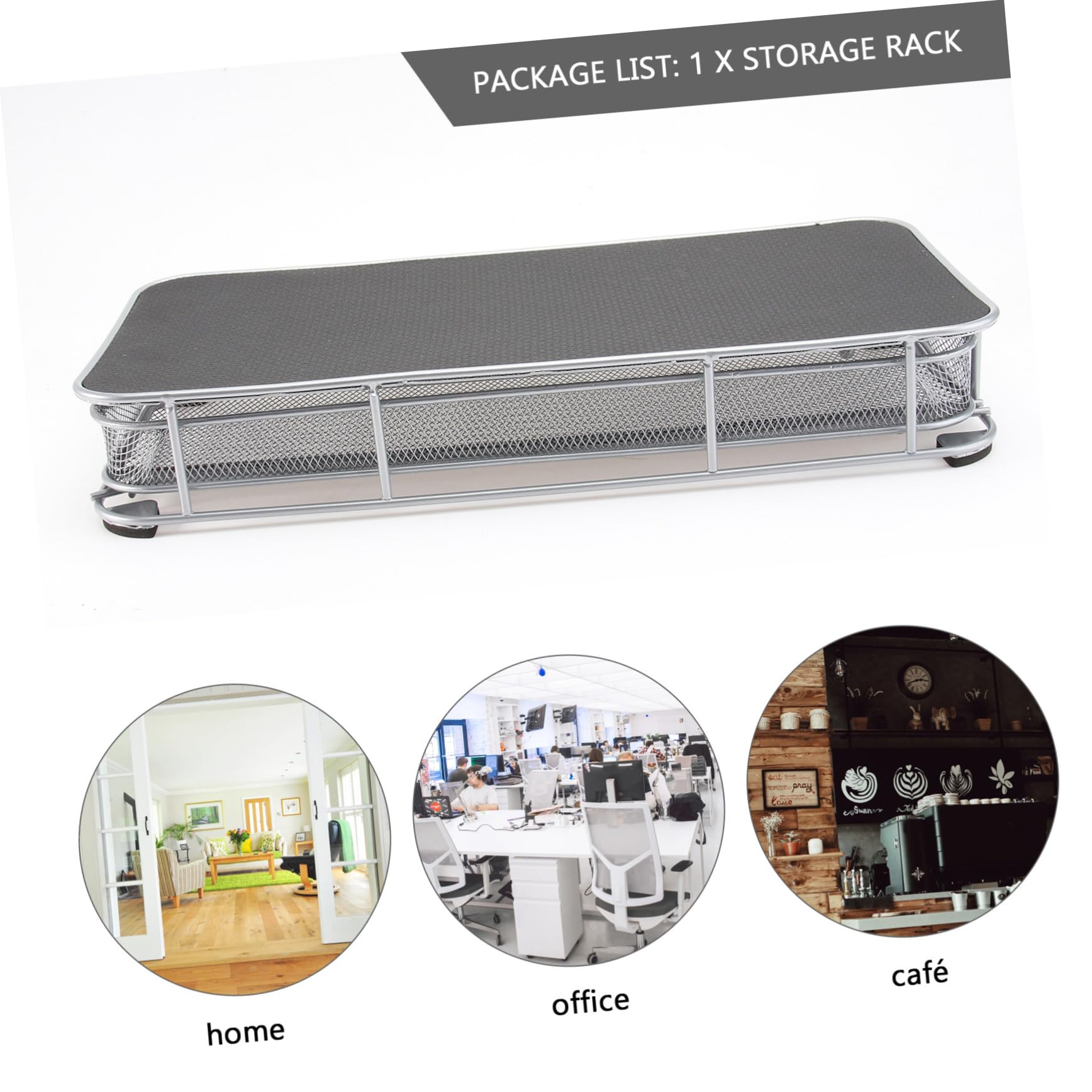 ibasenice 1stück Kaffeekapsel aufbewahrungsbox für Kapseln Platzsparendes Kaffeezubehör Praktischer Organizer für Küche Büro und Wohnzimmer Silberner Kapselhalter