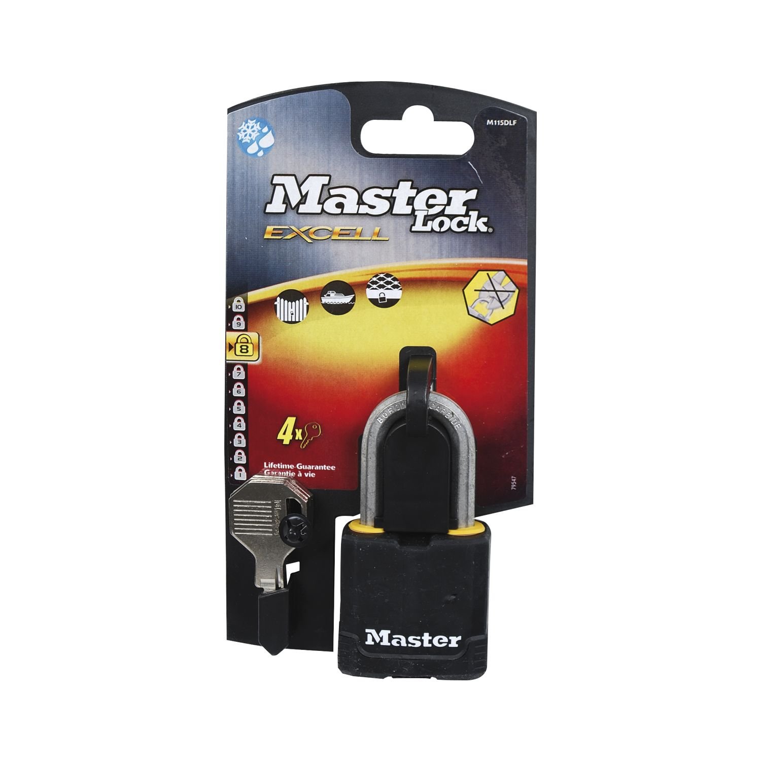 Masterlock Excell Weather Tough Padlock 48mm Standard
