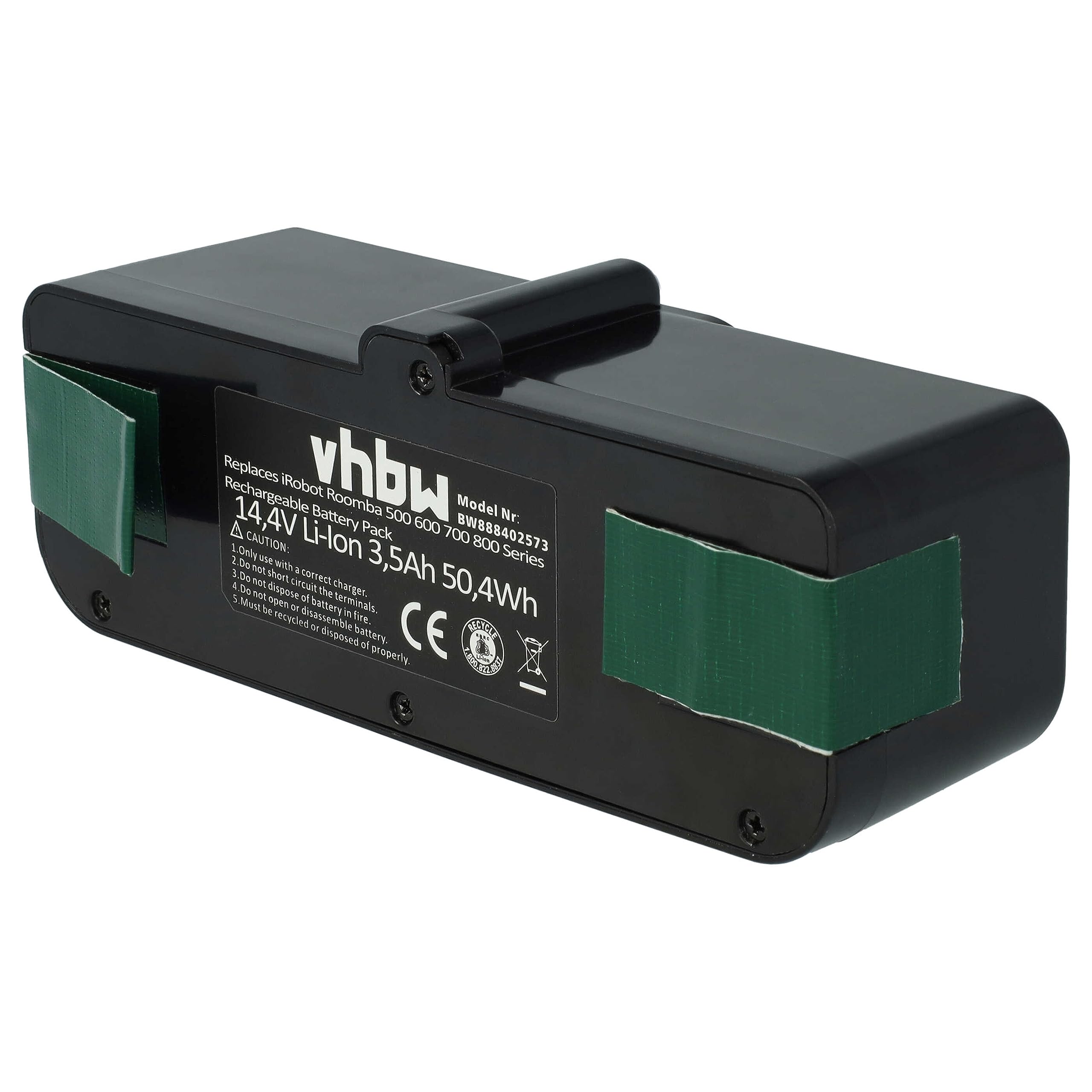 vhbw batteria compatibile con iRobot Roomba Intelligent Robotic M-288