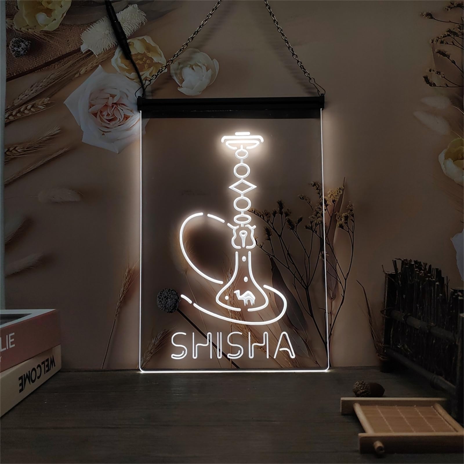 Amazon.co.jp: シーシャショップ用LEDネオンライト、商用シーシャバー