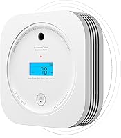 Vista 15 de AEGISLINK Detector de monóxido de carbono y humo interconectado, detector de humo y CO alimentado por batería, alarma inalámbrica interconectada