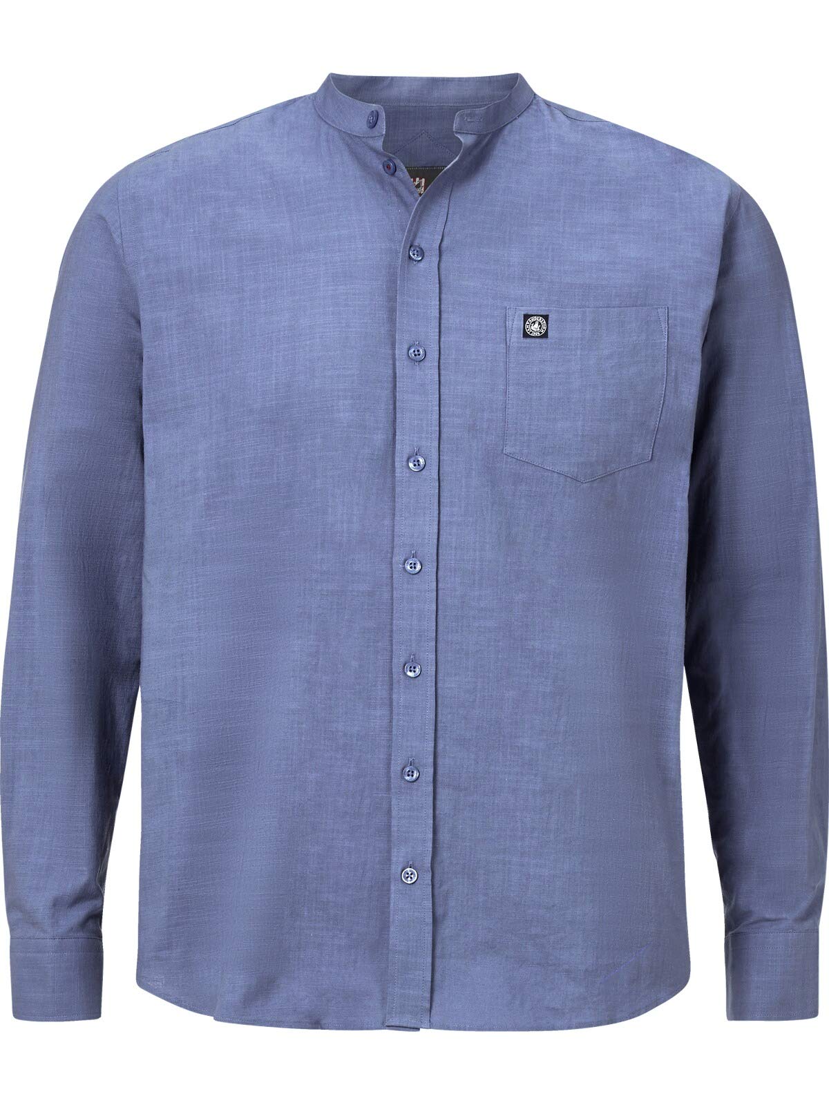 Jan Vanderstorm, camicia da uomo Kallu a maniche lunghe con collo alla