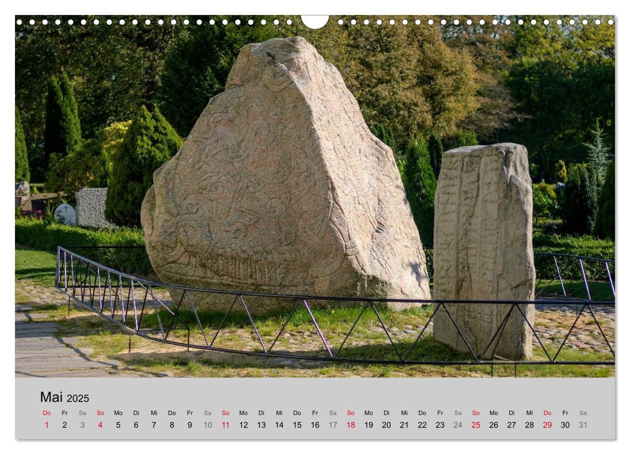 Dänemark Jütland Impressionen 2025 (Wandkalender 2025 DIN A3 quer), CALVENDO Monatskalender: Jütland bietet seinen Besuchern endlose Strände, ... sowie historische Stätten. (CALVENDO Natur)