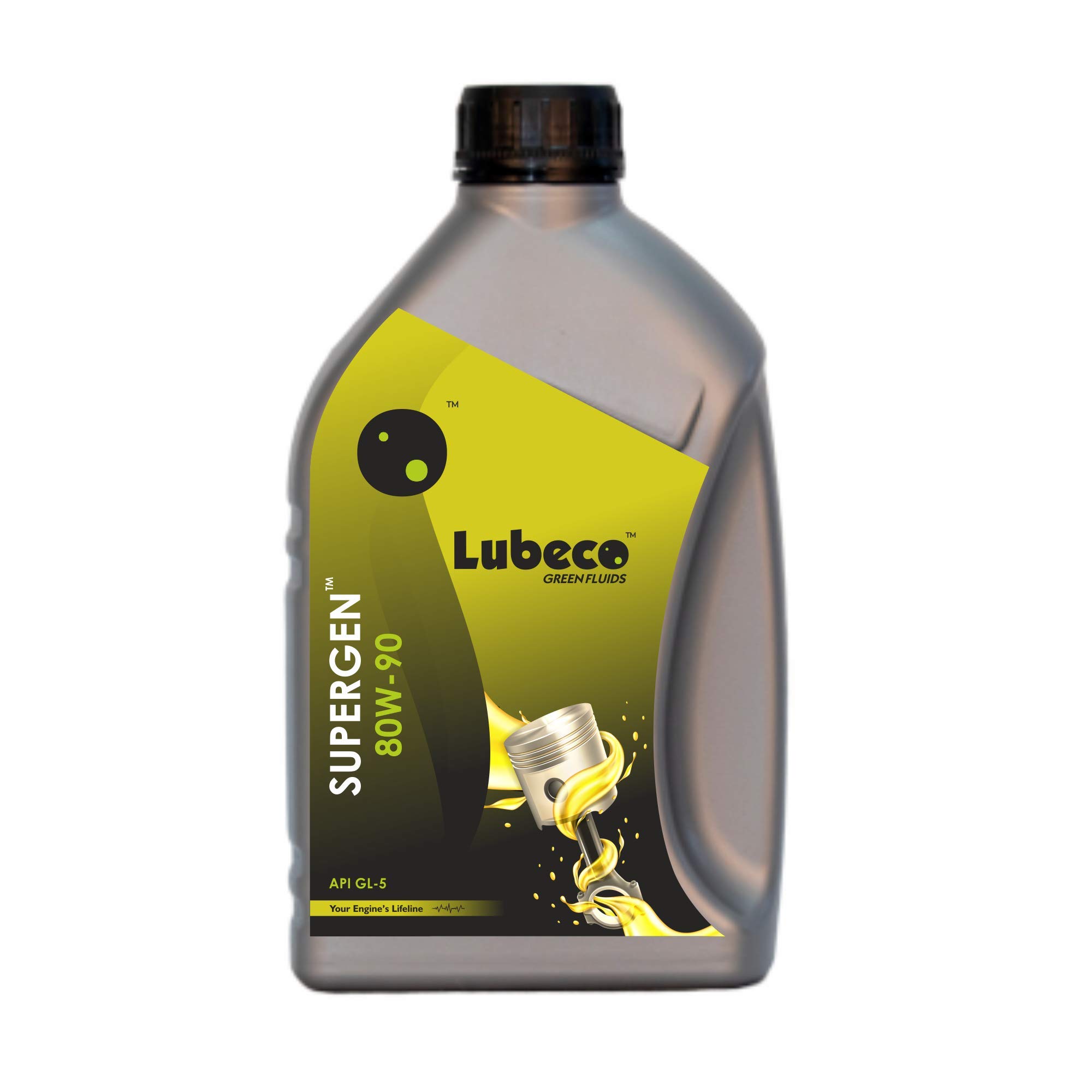 Buy LUBECO API GL5 Supergen 80W90 Gear Oil (1 L) Online at desertcartINDIA