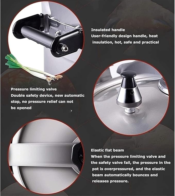 Olla a Presión Aluminio 50L QHEVLXQI miniatura 5