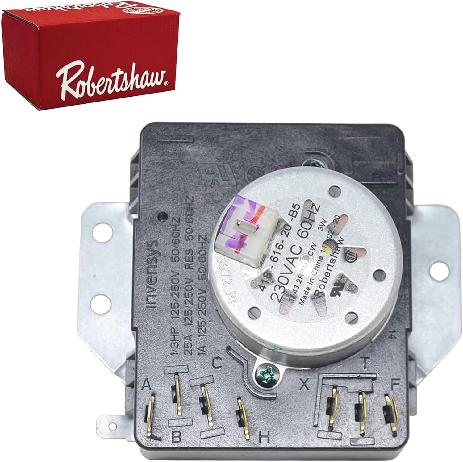 [W10185976 Timer OEM Mania] W10185976 New OEM Produced for Whirpool Kenmore Dryer Timer Replacement Part PD00004619 (Mfg #WPW10185976) Replaces W10185976 WPW10185976VP