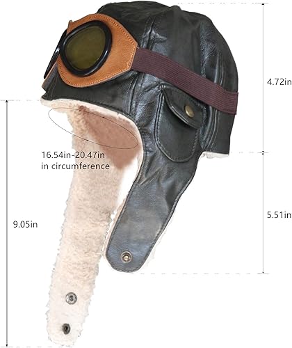 Miniatura 2 de Happy Will Pilot - Gorro de vellón cálido con orejeras para niños pequeños