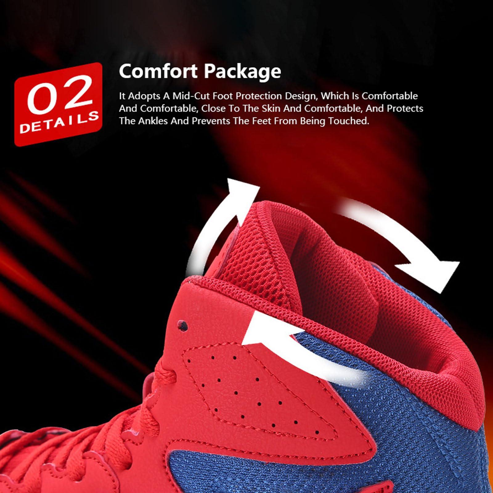 Zenithia Scarpe da Wrestling Calzature Sportive da Combattimento Ad Alta Trazione Scarpe per Bodybuilding Sport E Tempo Libero Traspiranti Non-Slip Leggero Resistente per Leggere Camminare