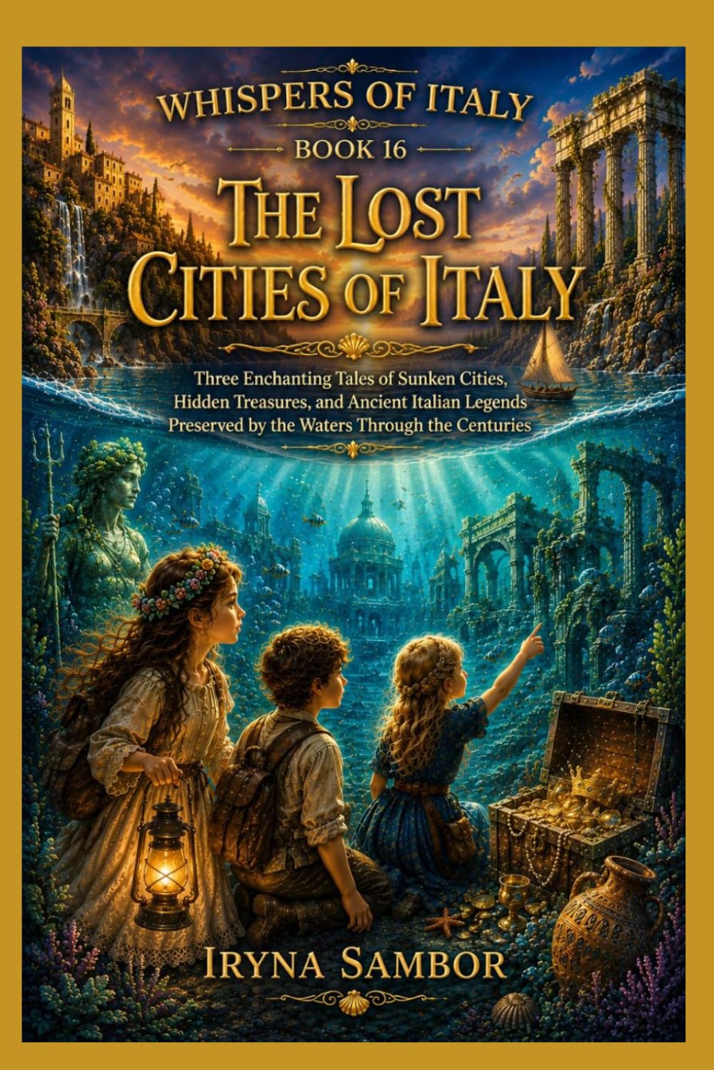 Whispers of Italy. Book 16 The Lost Cities of Italy: Three Enchanting Tales of Sunken Cities, Hidden Treasures, and Ancient Italian Legends Preserved by the Waters Through the Centuries