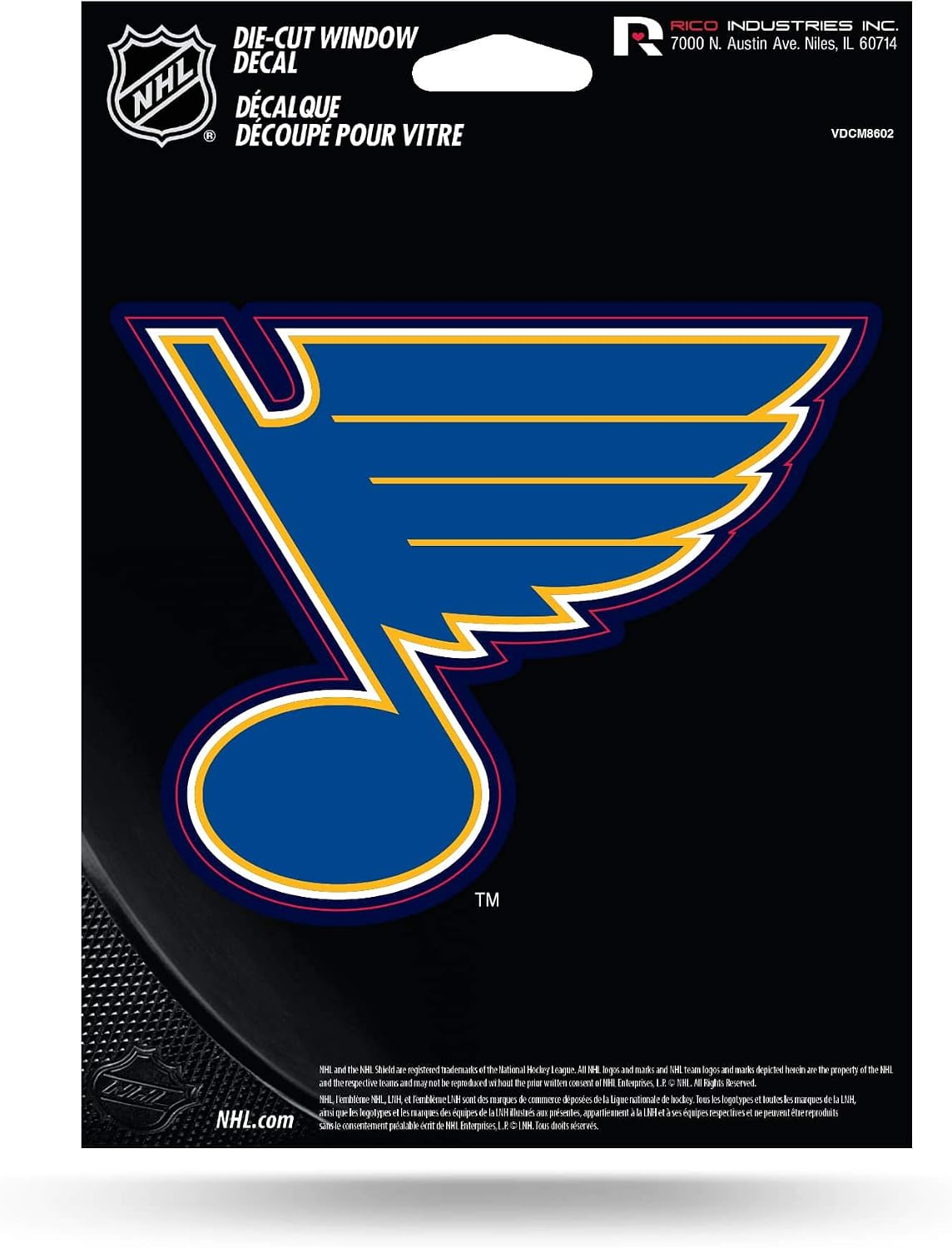 Rico Industries NHL Fan Shop Die Cut Vinyl Decal