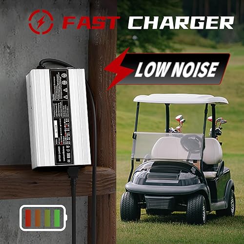 Miniatura 6 de Nakkaa Cargador de batería de 36 V 5 A con enchufe D Volt de repuesto para carrito de golf Medalist EZGO Txt