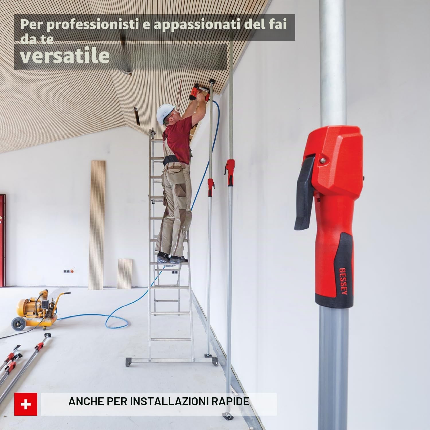 BESSEY puntone di espansione STE250, multicolore