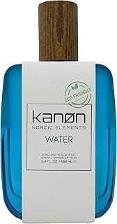 Água Kanon Nordic Elements da Kanon, spray EDT de 3,4 onças para homens