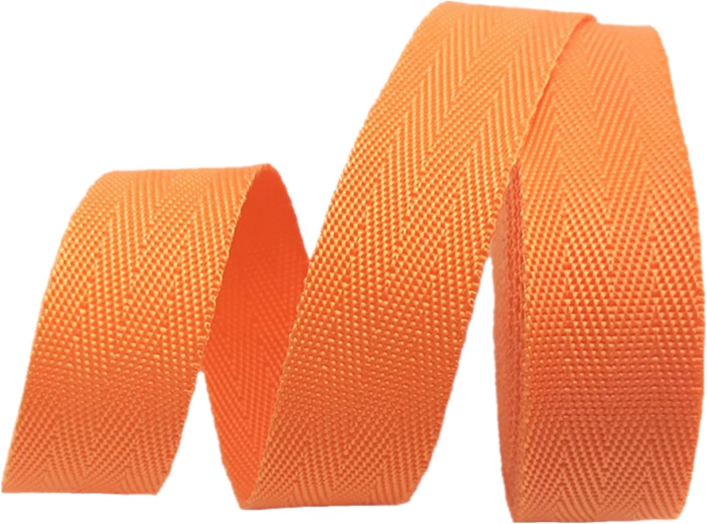 Heavy Webbing Strap, Polypropylene 25mm 5 10 20 Yard Multicolor(Oranje,5 Yard)