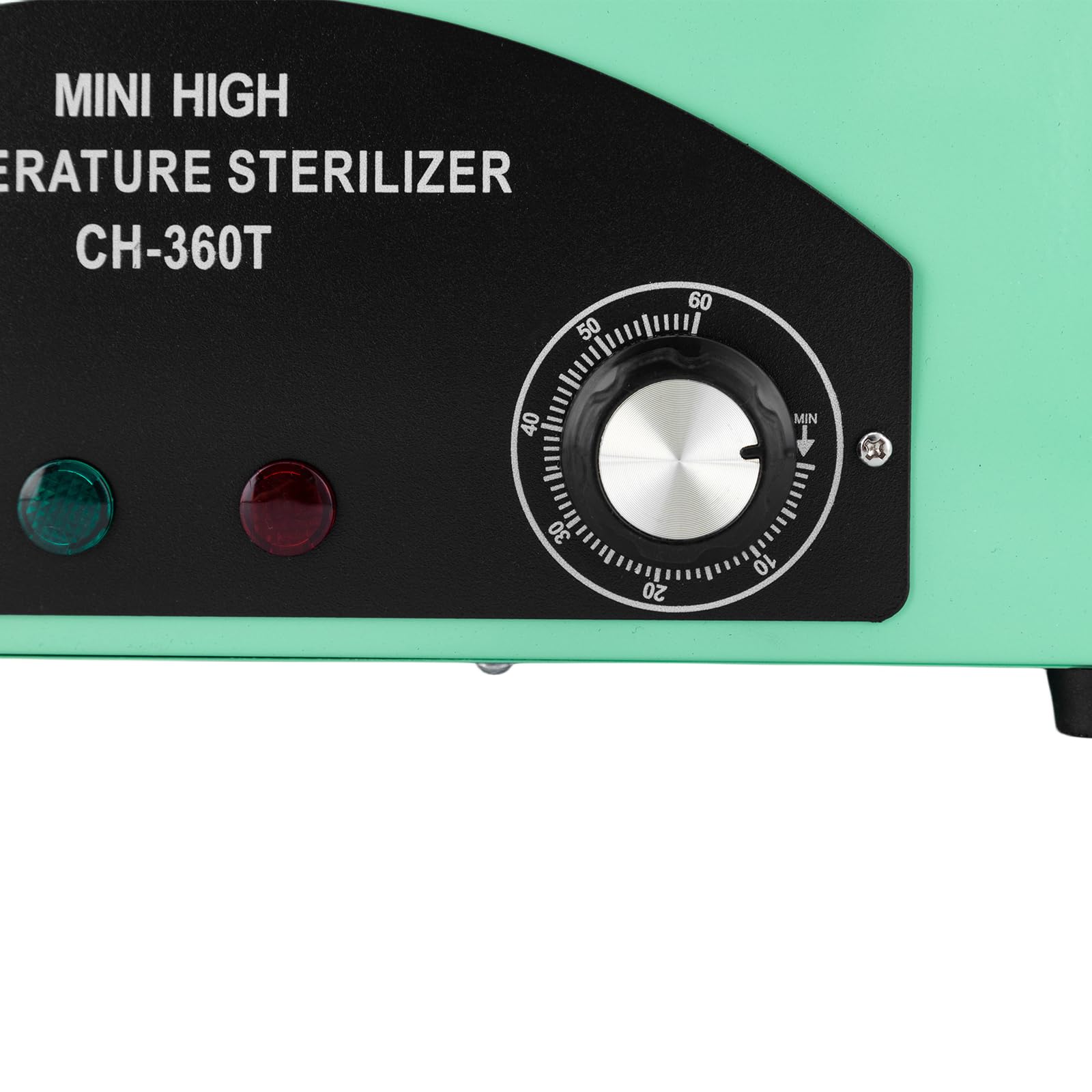 Sterylizator gorącego powietrza 300 W, dezynfekcja 220°C, sterylizator na sucho, wysoka temperatura, sterylizator do paznokci, sterylizator z timerem, do kosmetyków, salonów fryzjerskich, 34 x 18 cm x
