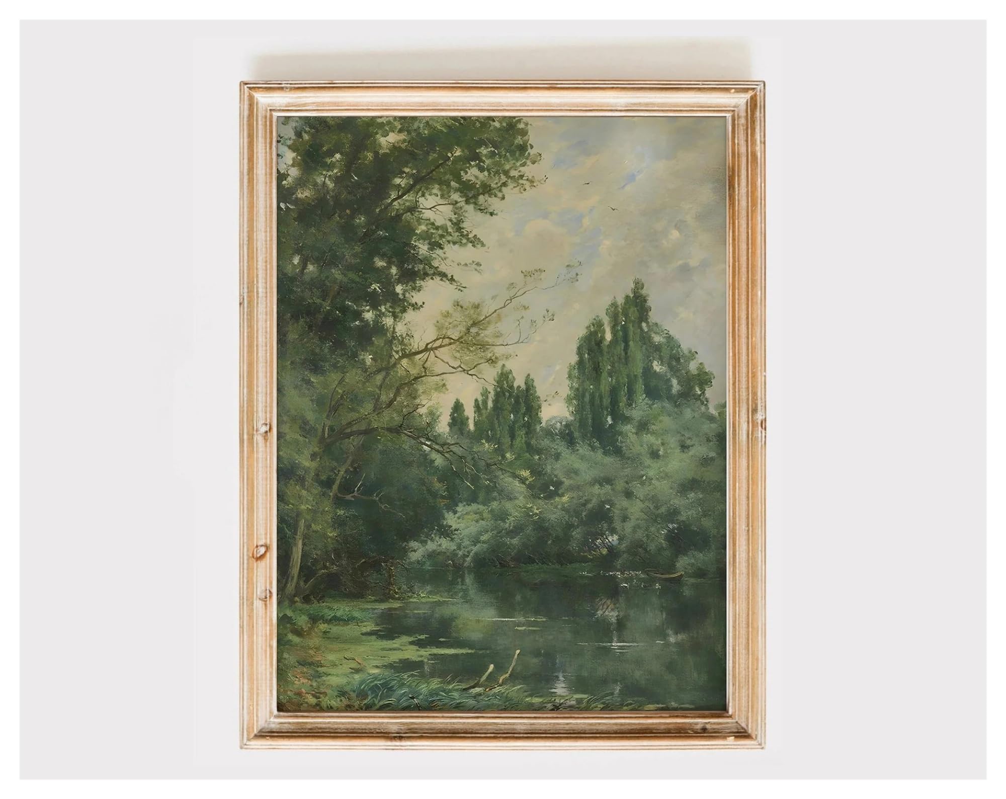 Tableau déco nature vintage pour retrouver la sérénité des campagnes