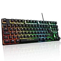 The G-Lab Keyz Caesium TKL Tastiera Gamer TKL 87 Tasti cablati USB AZERTY Francese
