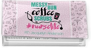 YouCustomizeIt Nursing Quotes Vinyl Checkbook Cover (Personalized)