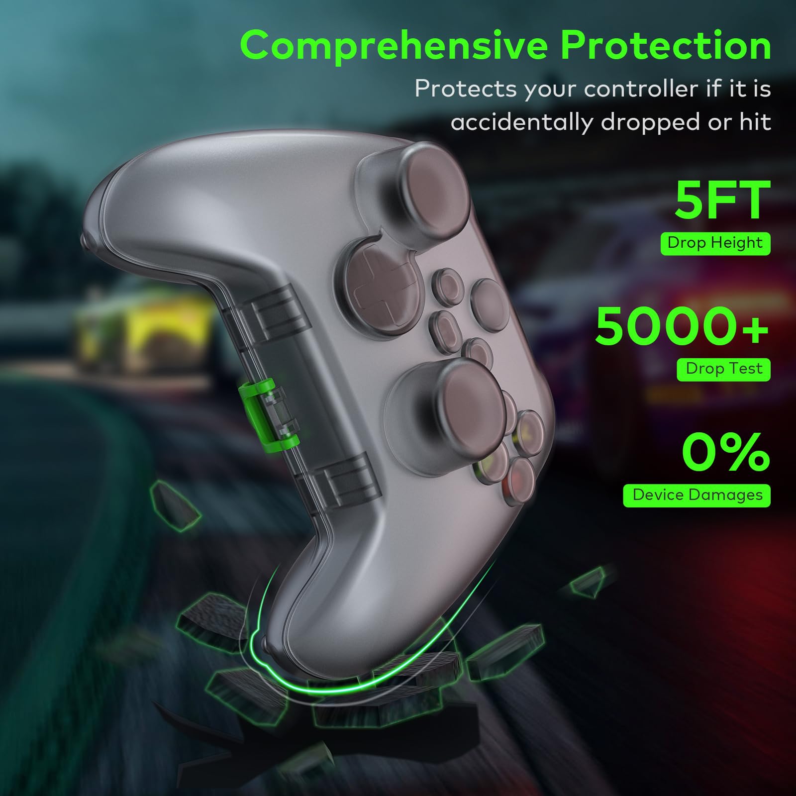 Etui na kontroler na Xbox Series X/S, etui ochronne do Xbox Series X/S bezprzewodowy kontroler do przenoszenia etui na podróż Xbox Kontroler do gier Torba do przechowywania zdalny uchwyt, akcesoria do