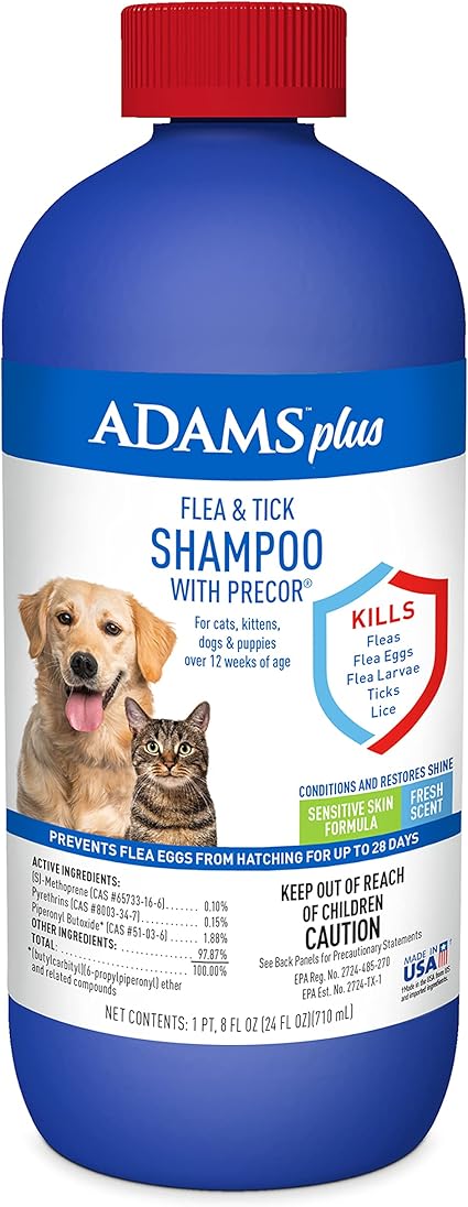 shampoo adams para perros