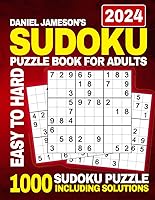Vista 1 de 2024 Sudoku Puzzle Book For Adults 1000 Puzzles Easy to Hard with Solutions